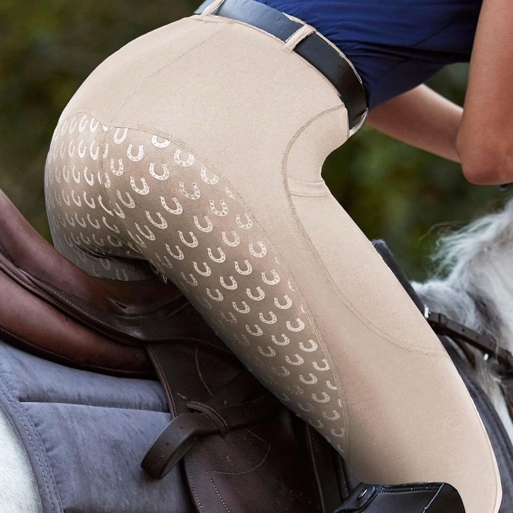 Equestrian Beige Riding Leggings xs